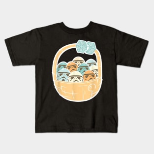 Easter Basket TIE Fighter Kids T-Shirt